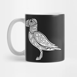 Native Inspired Horned Puffin Mug